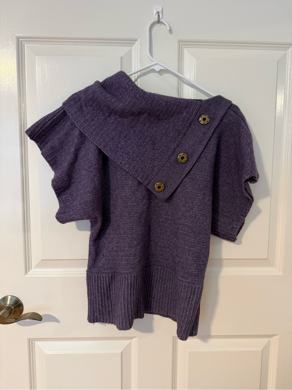 Twelfth Street by Cynthia Vincent plum sweater (cashmere angora lambswool blend)